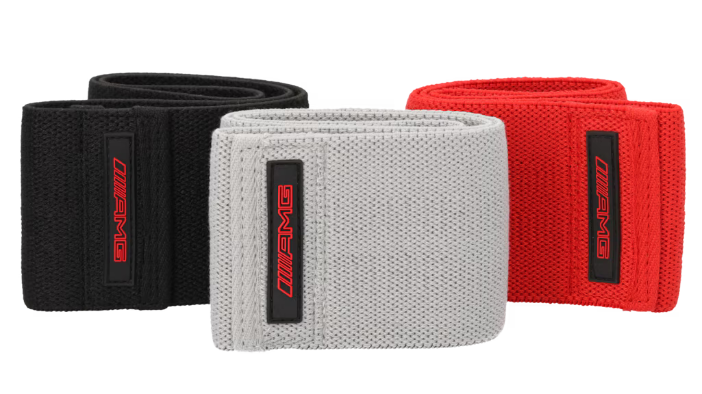 Fasce elastiche fitness AMG, Set da 3