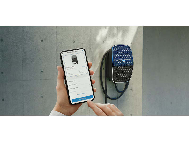 Mercedes-Benz Wallbox con cavo di ricarica fisso, ECE