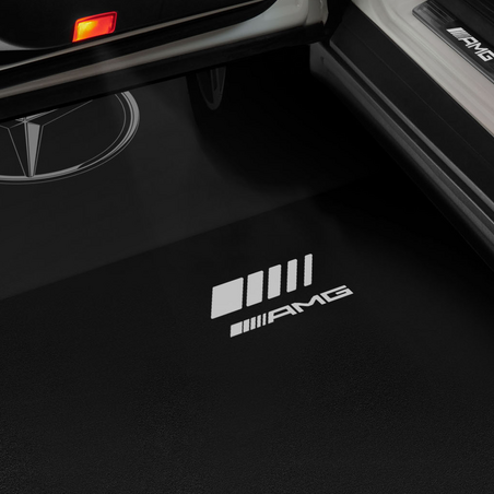 Proiettore LCD, con motivo AMG animato