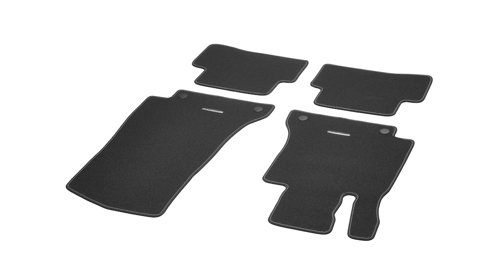 Kit 4 pezzi tappetti in velluto Sport, per classe C