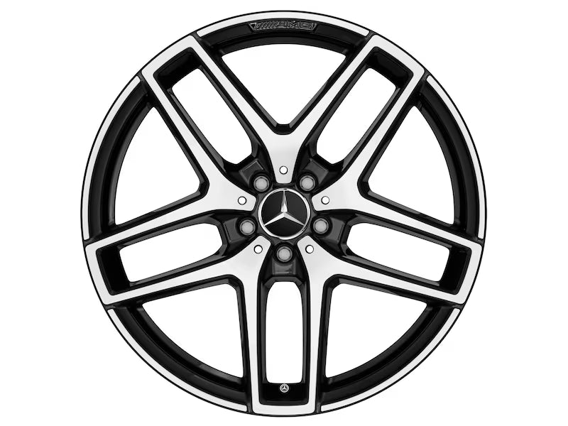 Cerchio a 5 doppie razze AMG, 19" per GLC e classe E