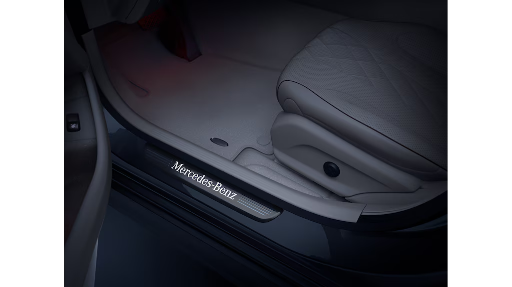 Kit modanatura di accesso illuminata, Mercedes Benz per CLS