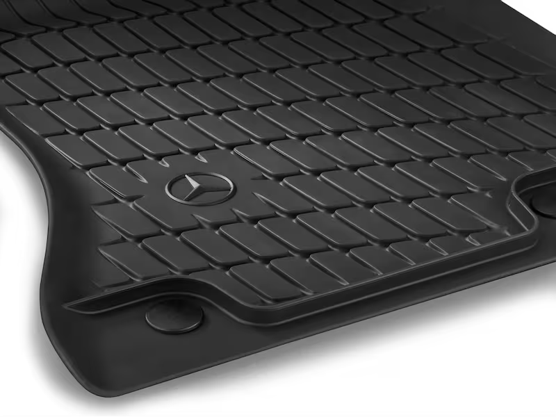 Tappetini in gomma Dynamic Squares, Tappetino lato guida/lato passeggero anteriore, 2 pezzi