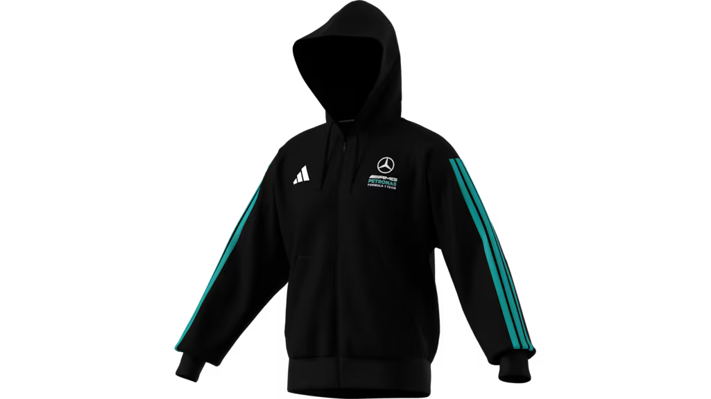 Felpa con zip da uomo, Mercedes-AMG F1 2026