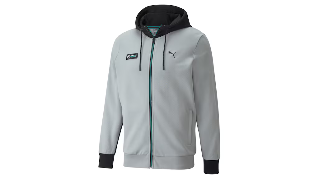 Felpa con zip da uomo