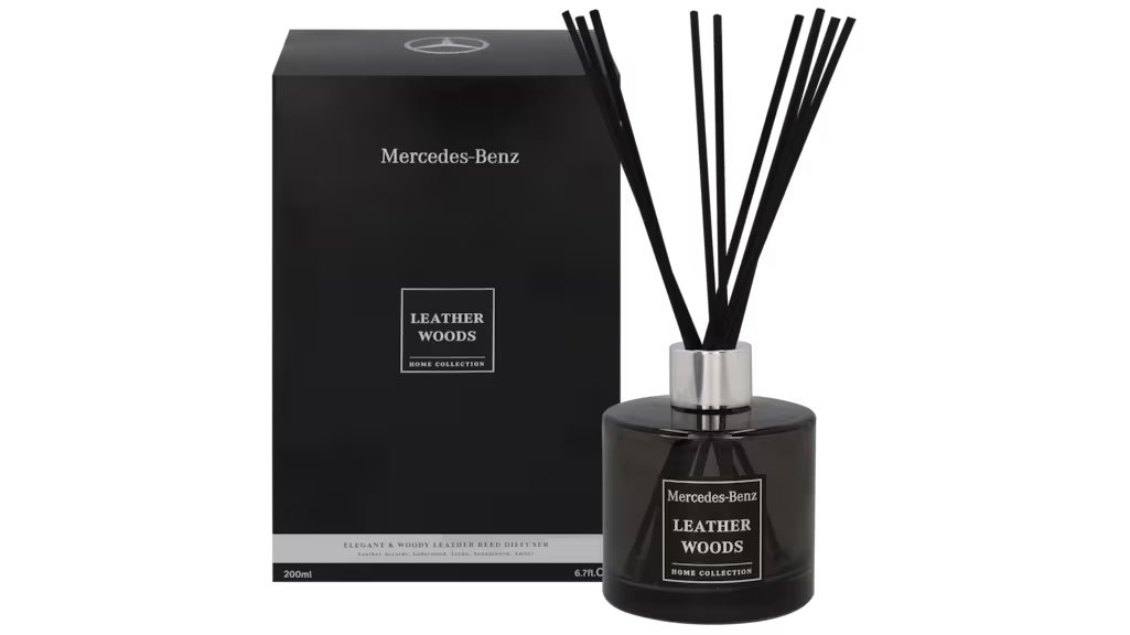Profumo per ambienti, Leather Woods