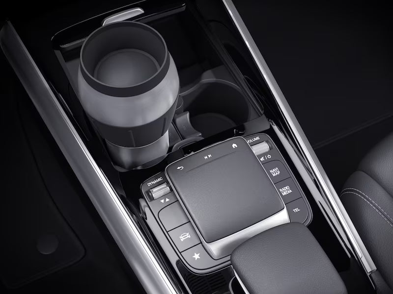Portabevande, Console centrale, Veicoli con cambio DCT