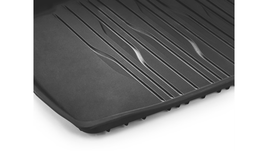 Tappetini in gomma Dynamic Lines, Vano posteriore, 2 pezzi, colore Grigio Spazio, Classe E