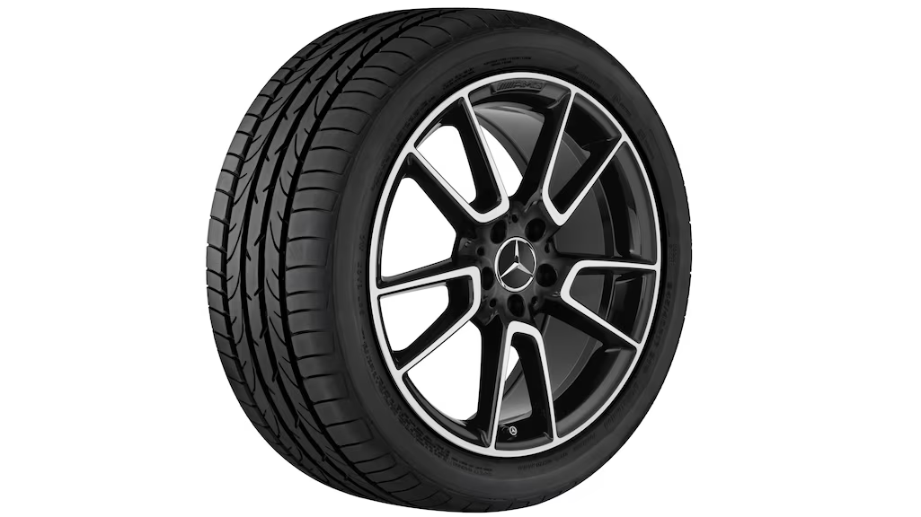 Cerchio a 5 doppie razze AMG, 19" per classe C