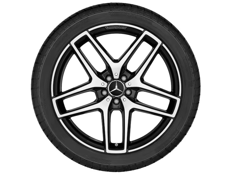 Cerchio a 5 doppie razze AMG, 19" per GLC e classe E