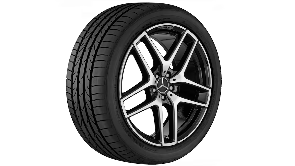 Cerchio a 5 doppie razze AMG, 19" per GLC e classe E