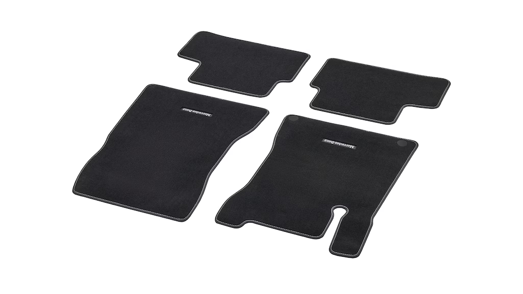 Tappetini in velours CLASSIC, Set, 4 pezzi, per CLA e classe A