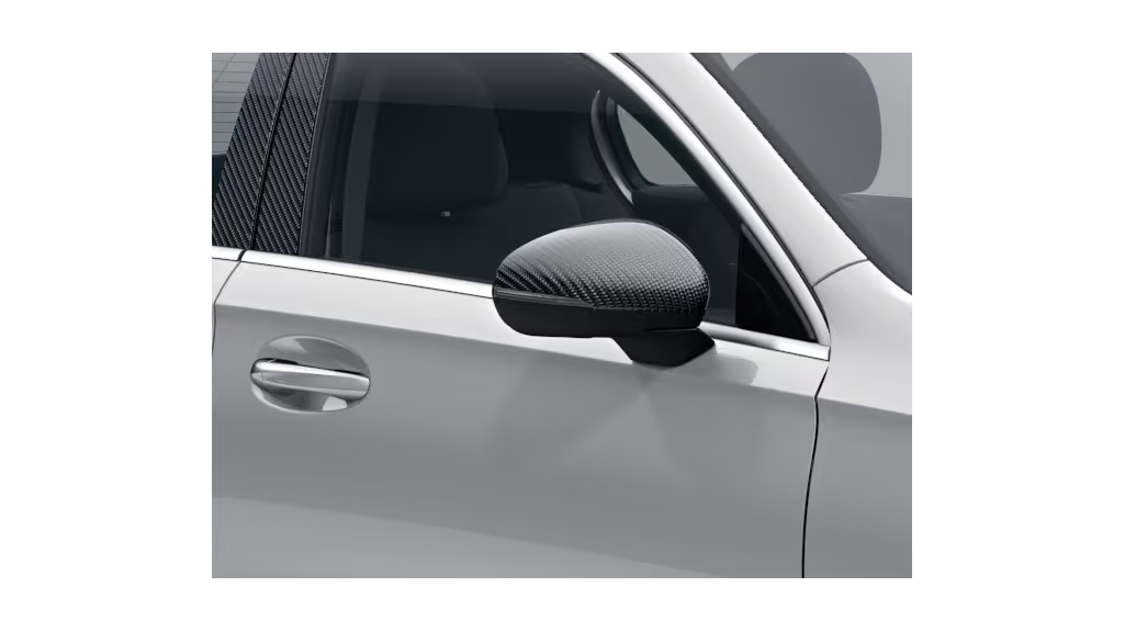 Kit copertura per retrovisore esterno, Carbon Style per classe A e CLA