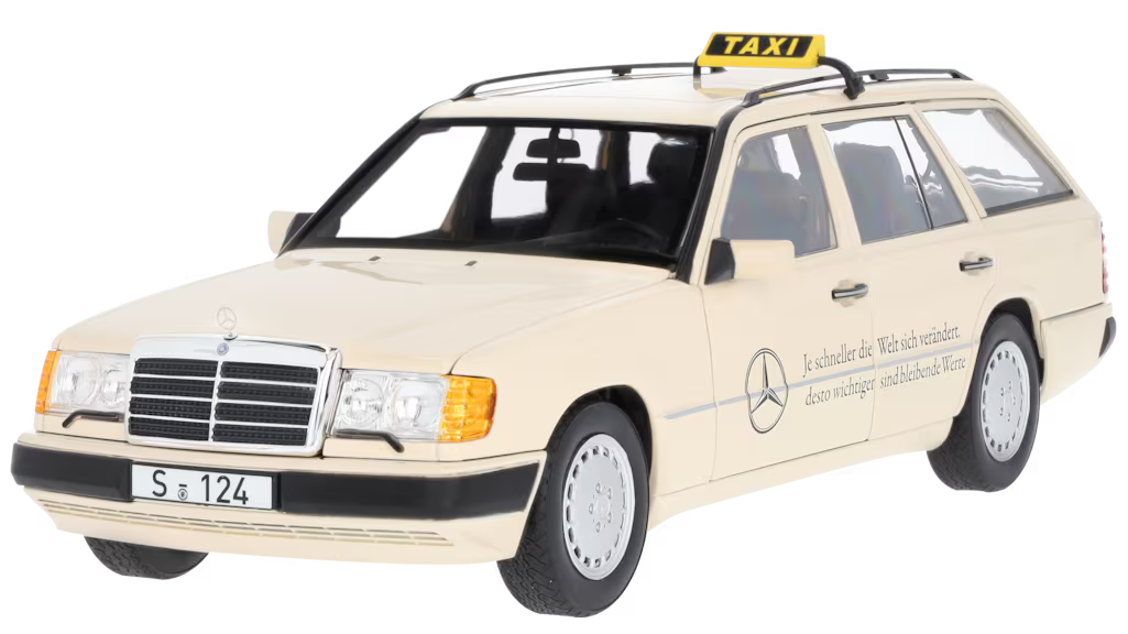 300 D S 124 (1989-1993), Station-wagon, Taxi